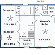 floorplan second floor