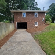 1301 Fowler lower driveway