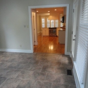 sunroom to kitchen