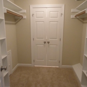 walk through closet