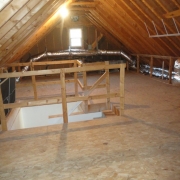 walk-up attic